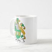 O'Reilly-Familienwappen Kaffeetasse (Vorderseite Links)