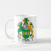 O'Reilly-Familienwappen Kaffeetasse (Links)