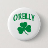 O'Reilly-Kleeblatt Button (Vorderseite)