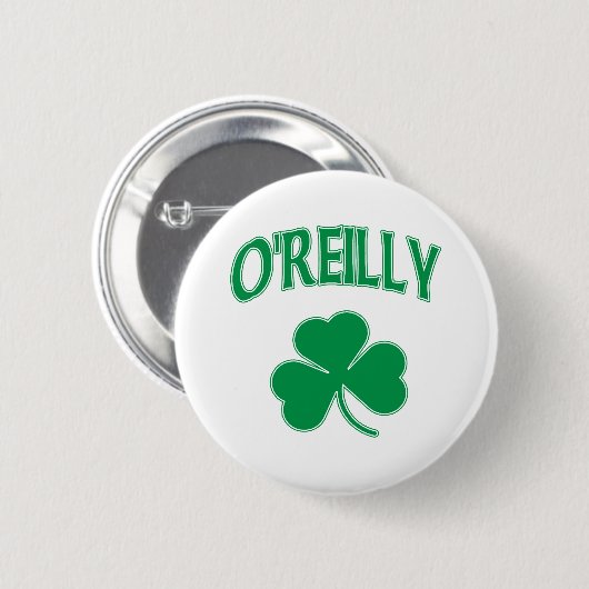 O'Reilly-Kleeblatt Button (Vorne & Hinten)