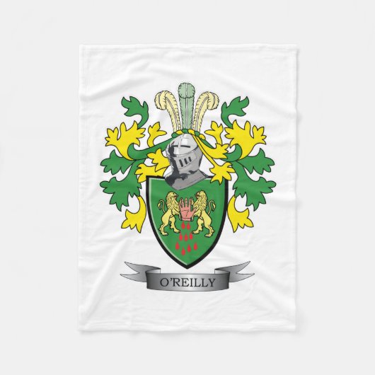 O'Reilly-Wappen Fleecedecke (Vorderseite)