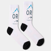 Orem (Utah) Stadtflagge Socken (Rechts)