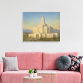 Orem Utah Temple Painting™ LDS Wall Art Leinwand (Insitu (Wohnzimmer))