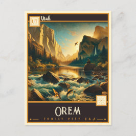 Orem, Utah | VINTAG Postkarte