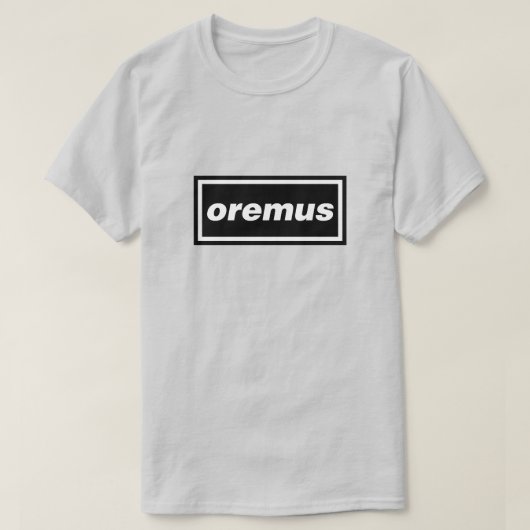Oremus T-Shirt (Design vorne)
