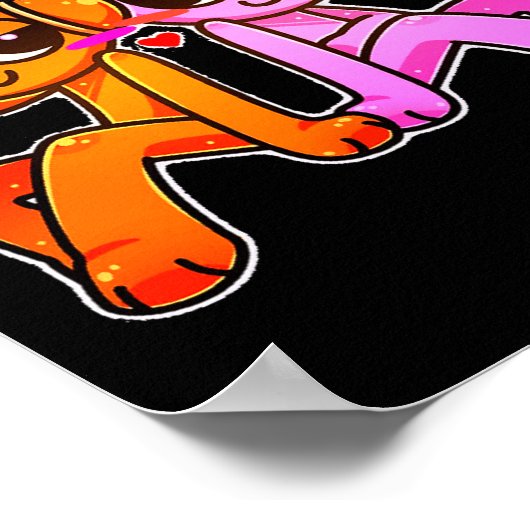 Oren X Nki Sprunky Couple! _ Simon Funbot Comfort Poster (Ecke)