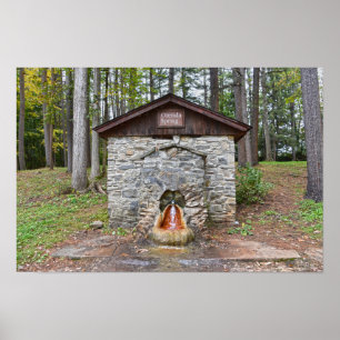 Orenda Spring, Saratoga County New York  Poster