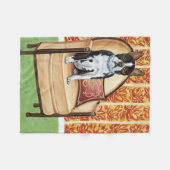 Oreo Cookie Boston Fleecedecke (Vorderseite (Horizontal))