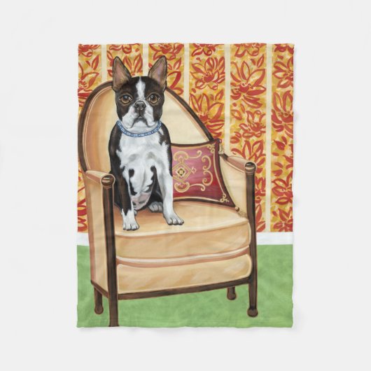 Oreo Cookie Boston Fleecedecke (Vorderseite)