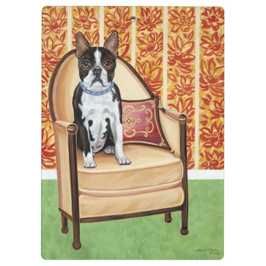 Oreo Cookie Boston Klemmbrett (Rückseite)