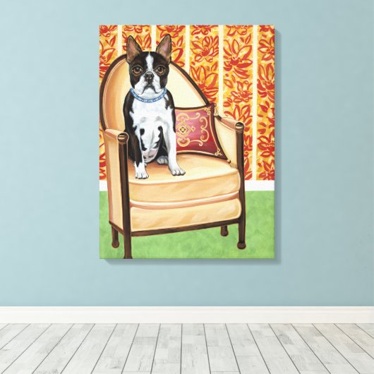 Oreo Cookie Boston Leinwanddruck (Insitu (Holzboden))