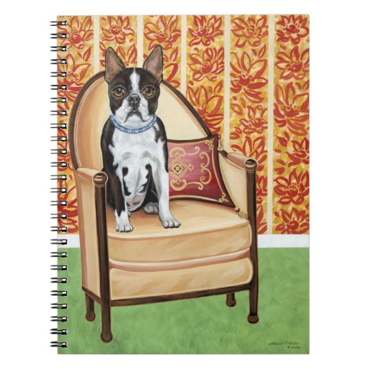 Oreo Cookie Boston Notizblock (Vorderseite)