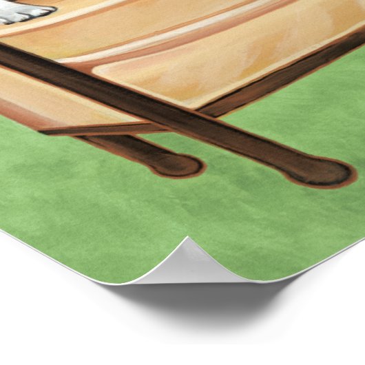 Oreo Cookie Boston Poster (Ecke)