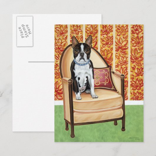 Oreo Cookie Boston Postkarte (Vorne/Hinten)