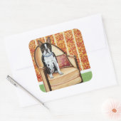 Oreo Cookie Boston Quadratischer Aufkleber (Umschlag)