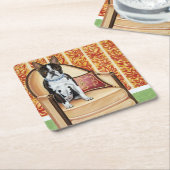 Oreo Cookie Boston Rechteckiger Pappuntersetzer (angewinkelt)