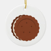 Oreo Cookie Keramik Ornament (Vorne)