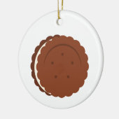 Oreo Cookie Keramik Ornament (Links)