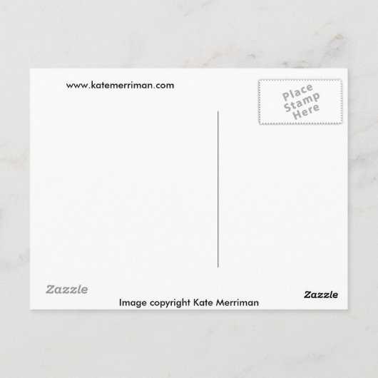 Oreo Kühe, Nicasio Postkarte (Rückseite)