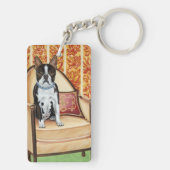 Oreo Plätzchen Boston Schlüsselanhänger (Rückseite)