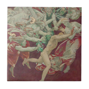 Orestes und die Furien von John Singer Sargent Fliese
