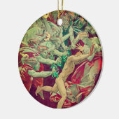 Orestes und die Furys - Ein Vintages Meisterwerk Keramik Ornament (Links)