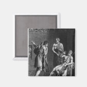 Orestes und Pyrrhus Magnet (Vorderseite/Rückseite)