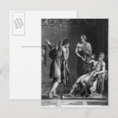 Orestes und Pyrrhus Postkarte (Vorne/Hinten)