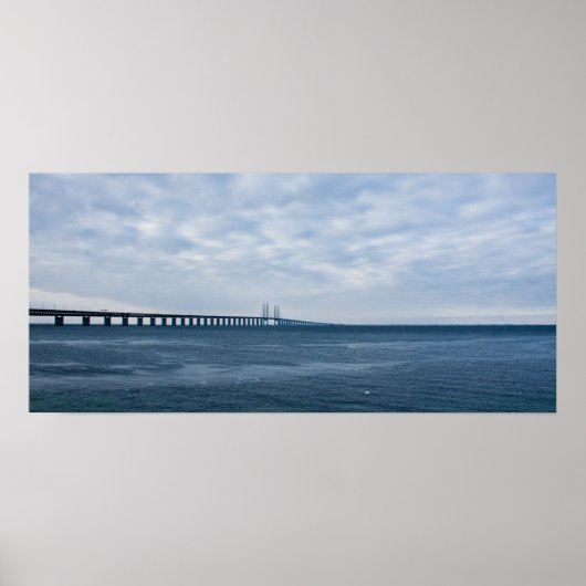 Oresund Bridge Poster (Vorne)
