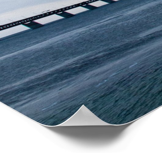 Oresund Bridge Poster (Ecke)