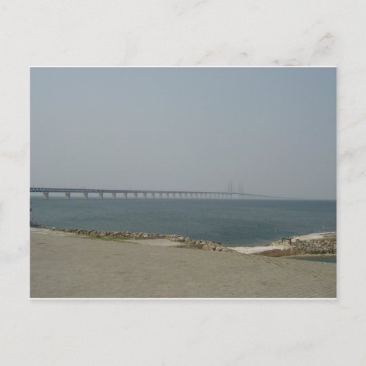 Oresund Bridge Postkarte (Vorderseite)