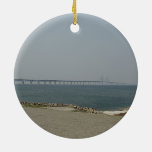 Oresund Brücke Keramikornament (Hinten)