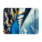 Øresundbrücke Schweden Magnet (Horizontal)