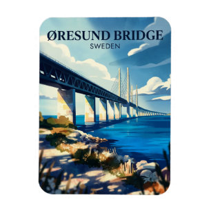Øresundbrücke Schweden Magnet