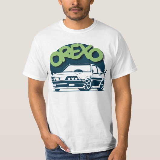 OREXO "Backdrive" Minimales Street T-Shirt (Vorderseite)