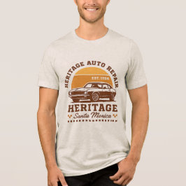 OREXO "Heritage Muscle Santa Monica" Vintag Tri-Blend Shirt