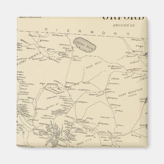 Orford, Grafton Co Magnet (Vorne)