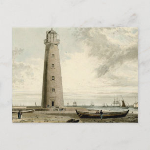 Orford Ness Lighthouse, Suffolk - Vintag Feiertagspostkarte