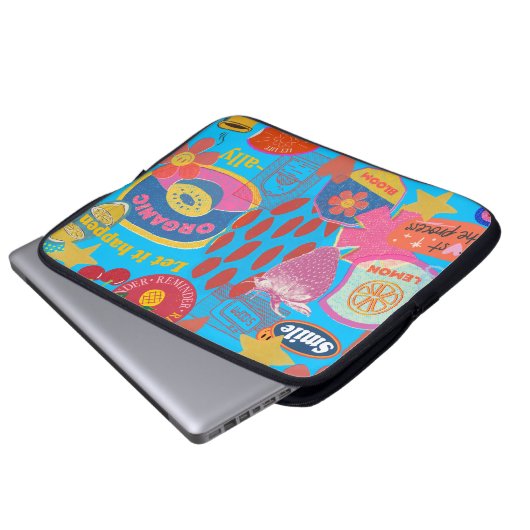 Orgaically Laptop Case (Vorne Knopf)