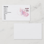 Organ-Baby Visitenkarte (Vorne/Hinten)