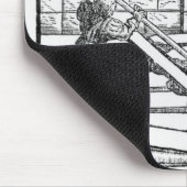 Organ-Bälge und Gebläse Mousepad (Ecke)