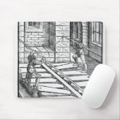 Organ-Bälge und Gebläse Mousepad (Mit Mouse)