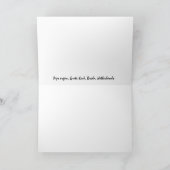 Organ, Breda, Niederlande Grußkarte Karte (Innenseite)