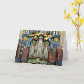 Organ, Breda, Niederlande Grußkarte Karte (Gelbe Blume)