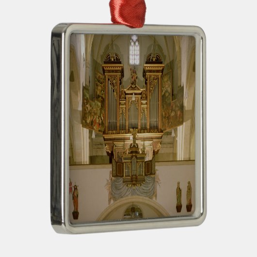 Organ, c.1618 silbernes ornament (Rechts)