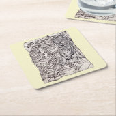 Organ der Besorgnis Paper Untersetzer (angewinkelt)