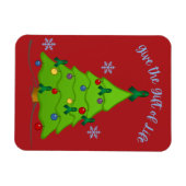 Organ Donation Awareness Christmas Tree Holiday Magnet (Horizontal)