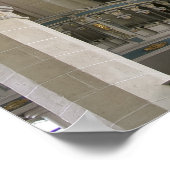 Organ im Predigerkirche, Erfurt, Deutschland Poster (Ecke)