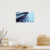 Organ im Schnee Poster (Küche)