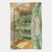 Organ in St. Lebuinuskerk Deventer Geschirrtuch (Vertikal)